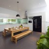 Nhà ở tại Gò Vấp - MM + + Architects - Phòng khách và bếp