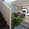 Nhà ở tại Gò Vấp - MM + + Architects - Tiểu cảnh không gian xanh dưới giếng trời