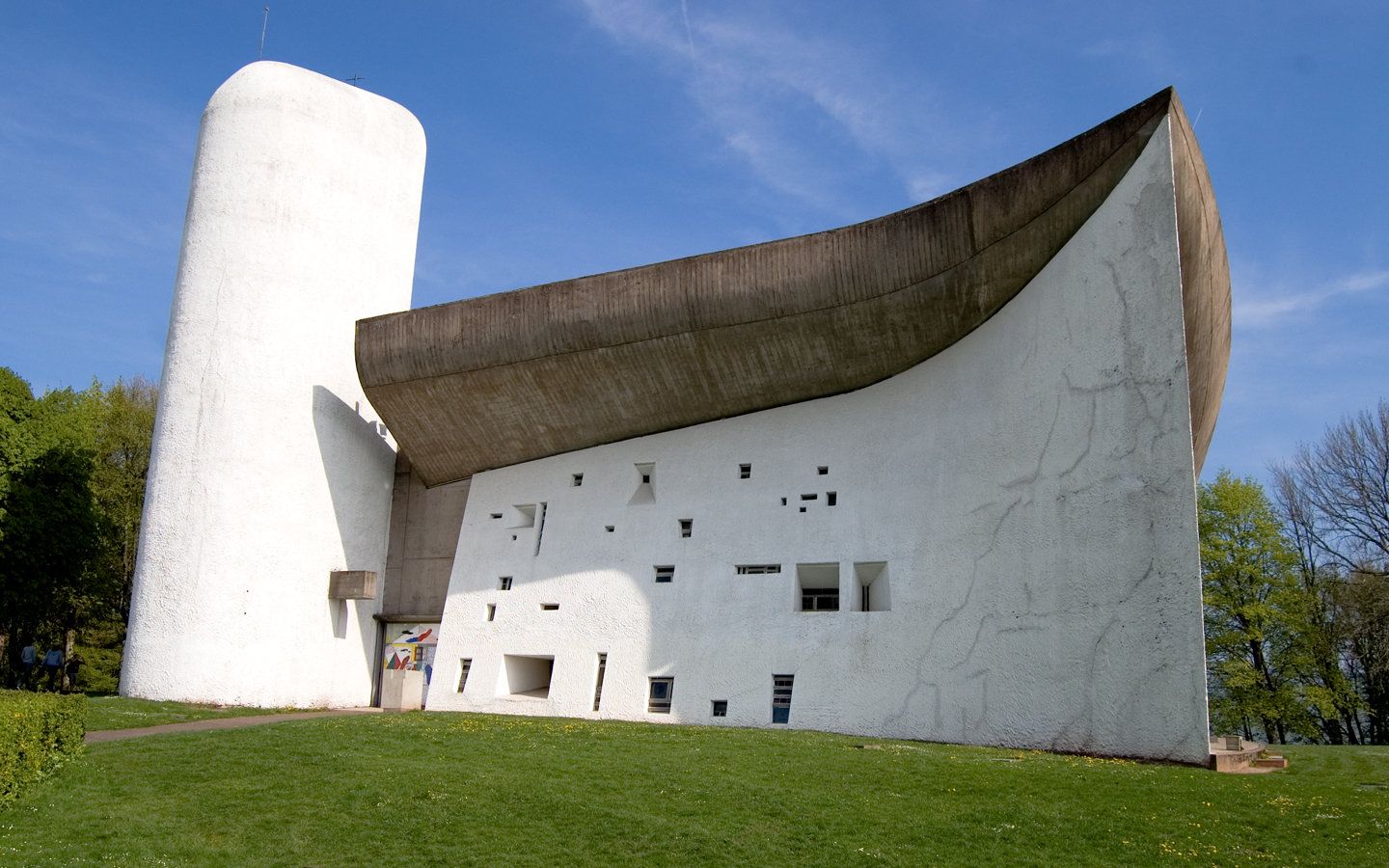Nhà thờ Ronchamp của Le Corbusier