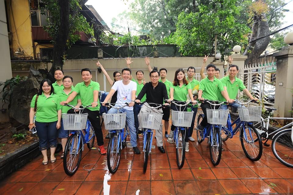 PCT Hội KTSVN - KTS Nguyễn Văn Hải khởi động hành trình đạp xe