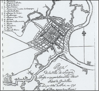 325px plan de la villa 1795 by le brun