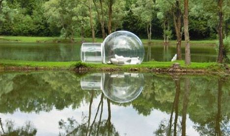 inflatable bubble tent camping