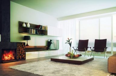 modern neutral living room 665x399