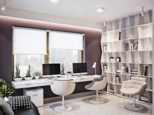contemporary fresh home office 665x498