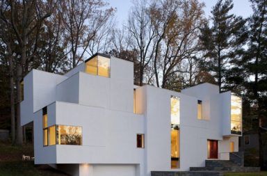 white modern residence 2