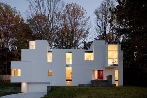 white modern residence 3