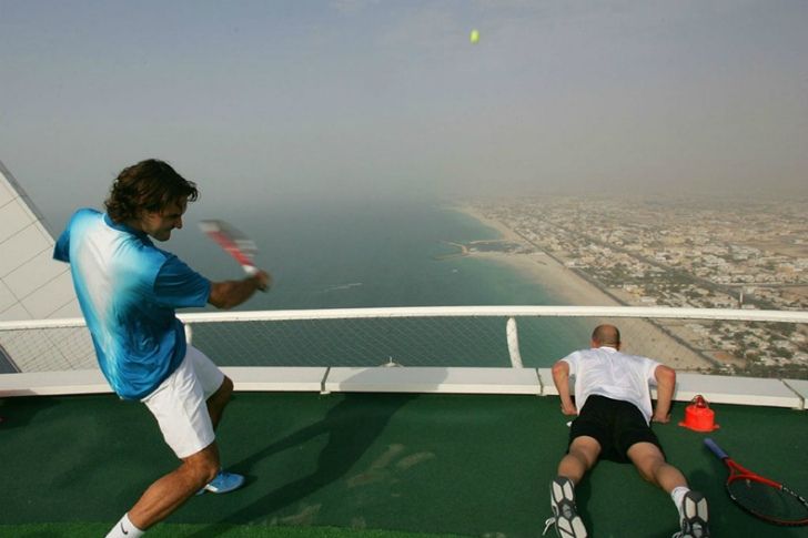 Burj Al Arab Tennis Court 10