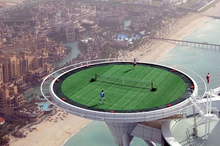 Burj Al Arab Tennis Court 6