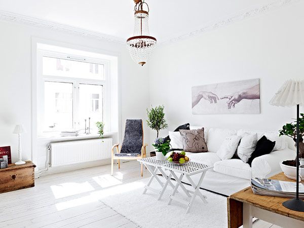 minimalist Swedish apartment 2
