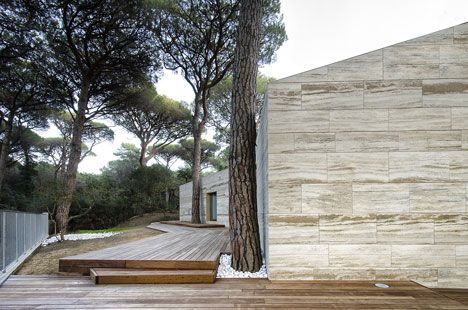 dezeen House in a Pine Wood by Sundaymorning and Massimo Fiorido Associati 11