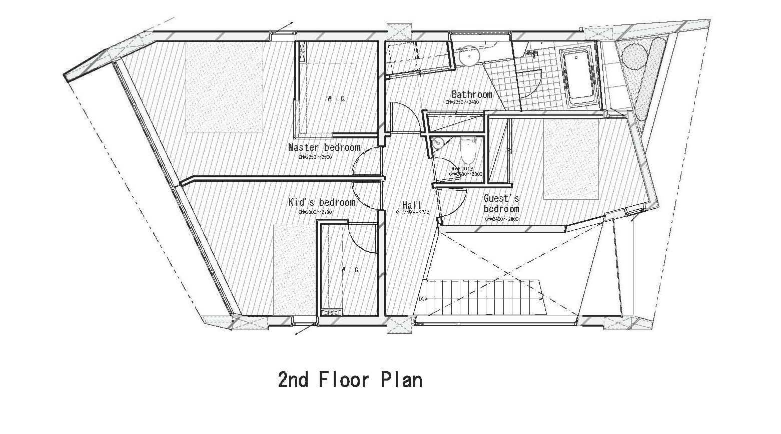 507fa24f28ba0d02680000bb rosie house artechnic architects second floor plan