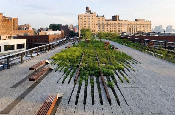 High Line greenways and parkways landscape architecture