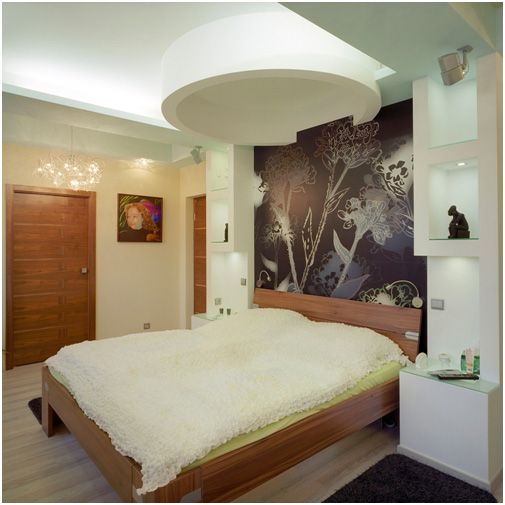 Phòng ngủ với trần thạch cao Gyproc đơn giản tạo nên cảm giác bình yên, nhẹ nhàng