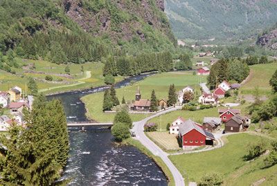 Một miền quê ở Na Uy (Ảnh nguồn: internet)