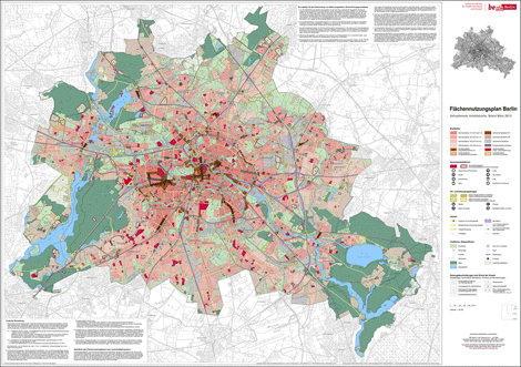 Bản đồ quy hoạch sử dụng đất Berlin (FNP Berlin)