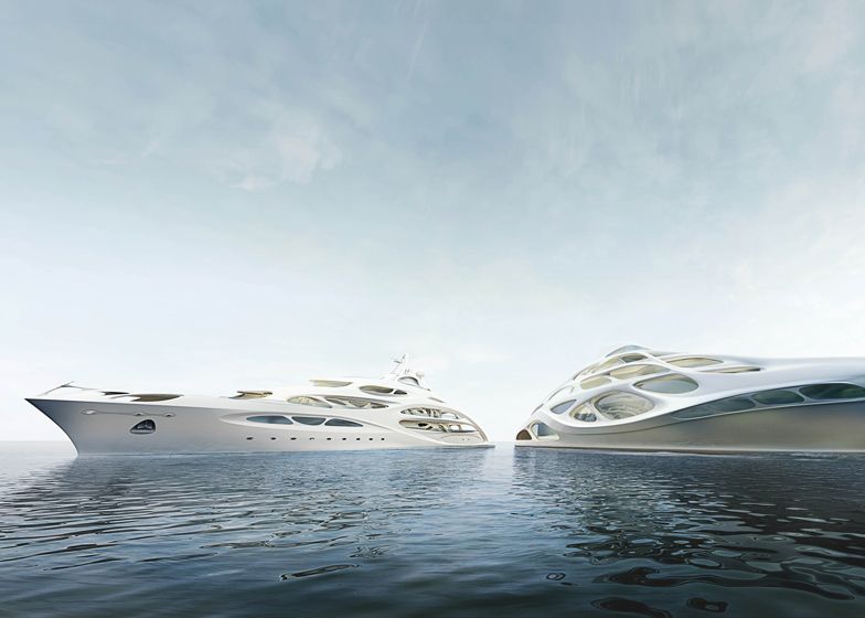 dezeen Superyacht by Zaha Hadid for Blohm and Voss ss 3