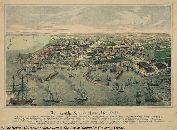 Bản đồ thành phố năm 1850