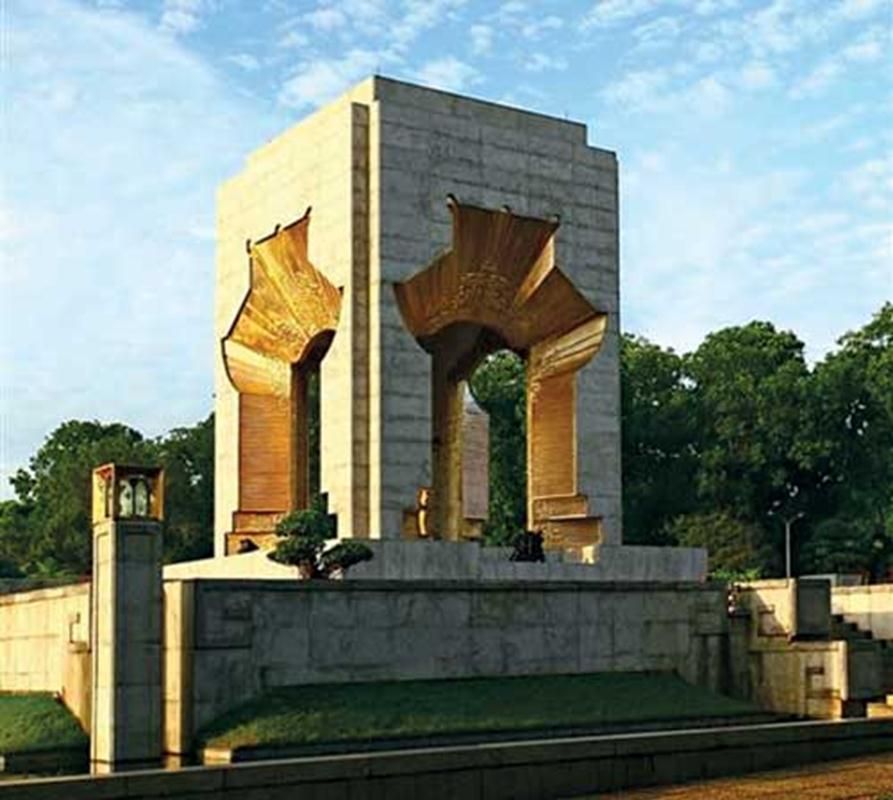 Kiến trúc đài tưởng niệm Bắc Sơn – Hà Nội.