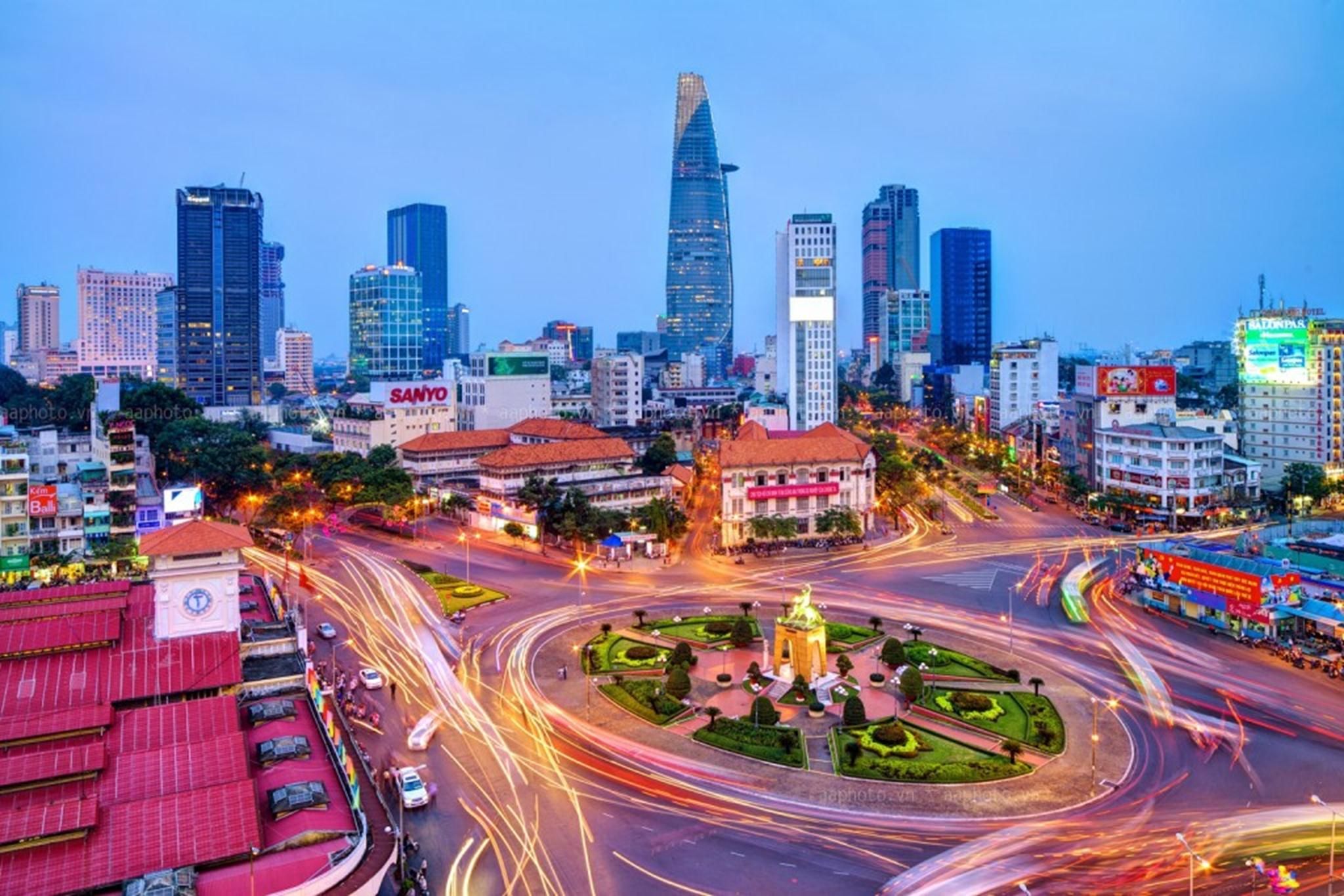 Khu trung tâm cao tầng Q1, Tp. Hồ Chí Minh