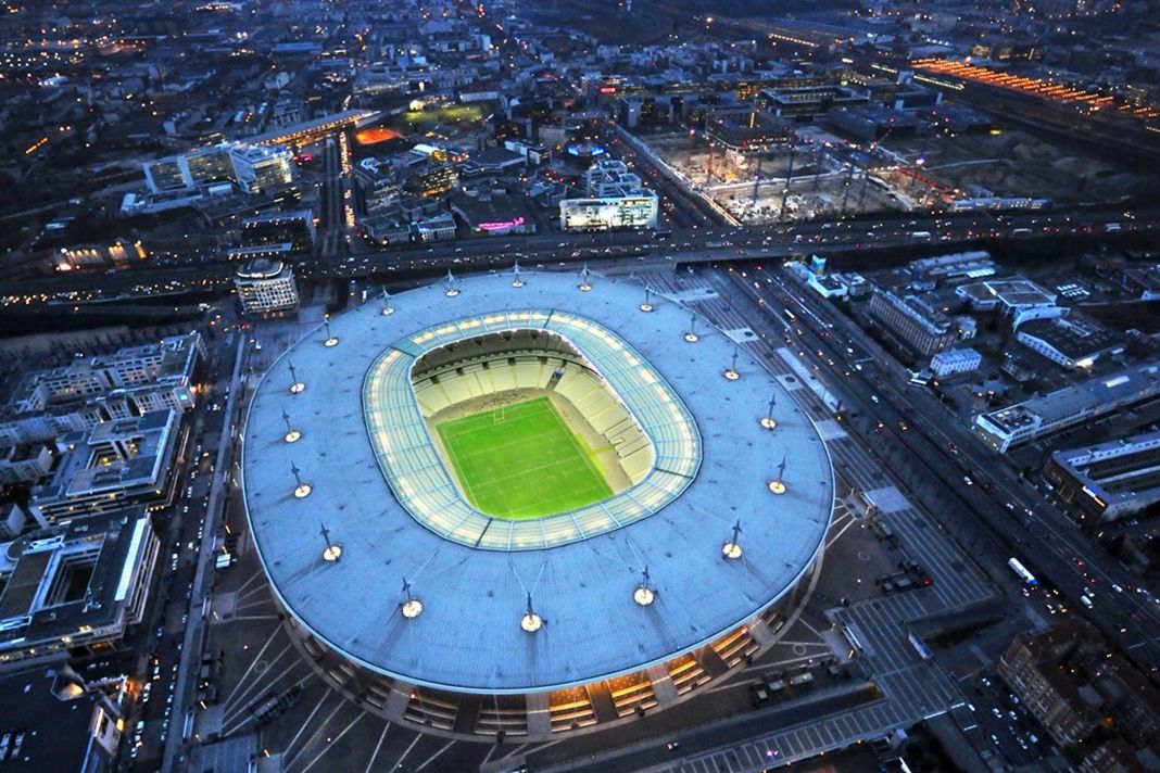 Sân vận động Stade de France nhìn từ trên cao