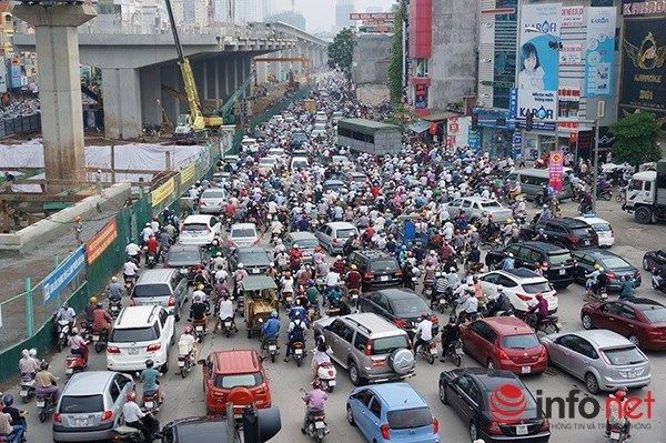 Hà Nội đang lên kế hoạch sẽ cấm hẳn xe máy vào năm 2025.