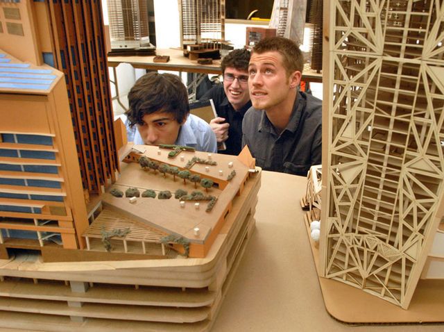 arch students model