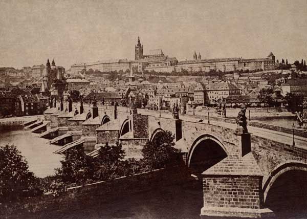 Prague Castle in 1870