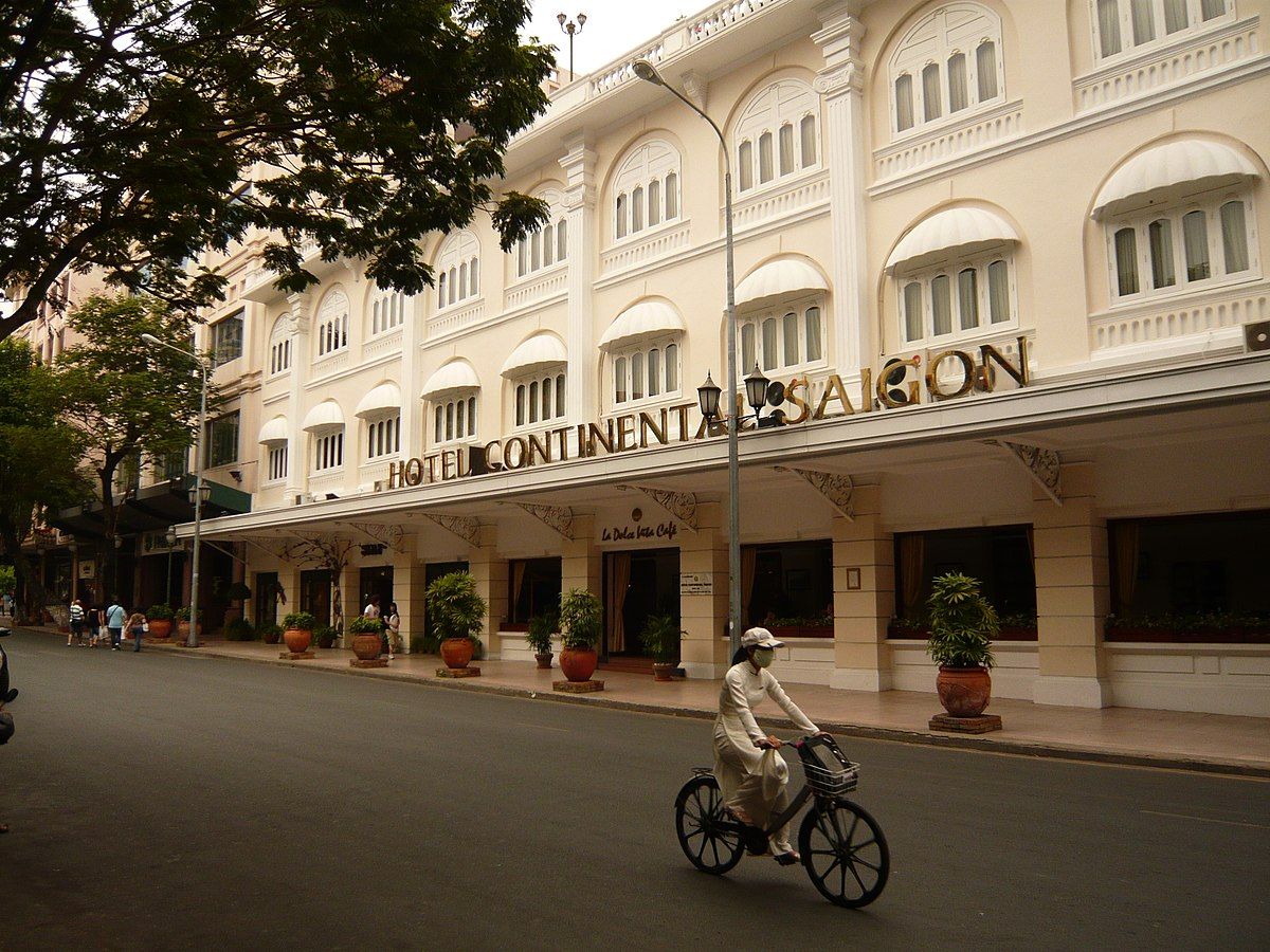 Kiến trúc Đông Dương khách sạn Saigon Continental