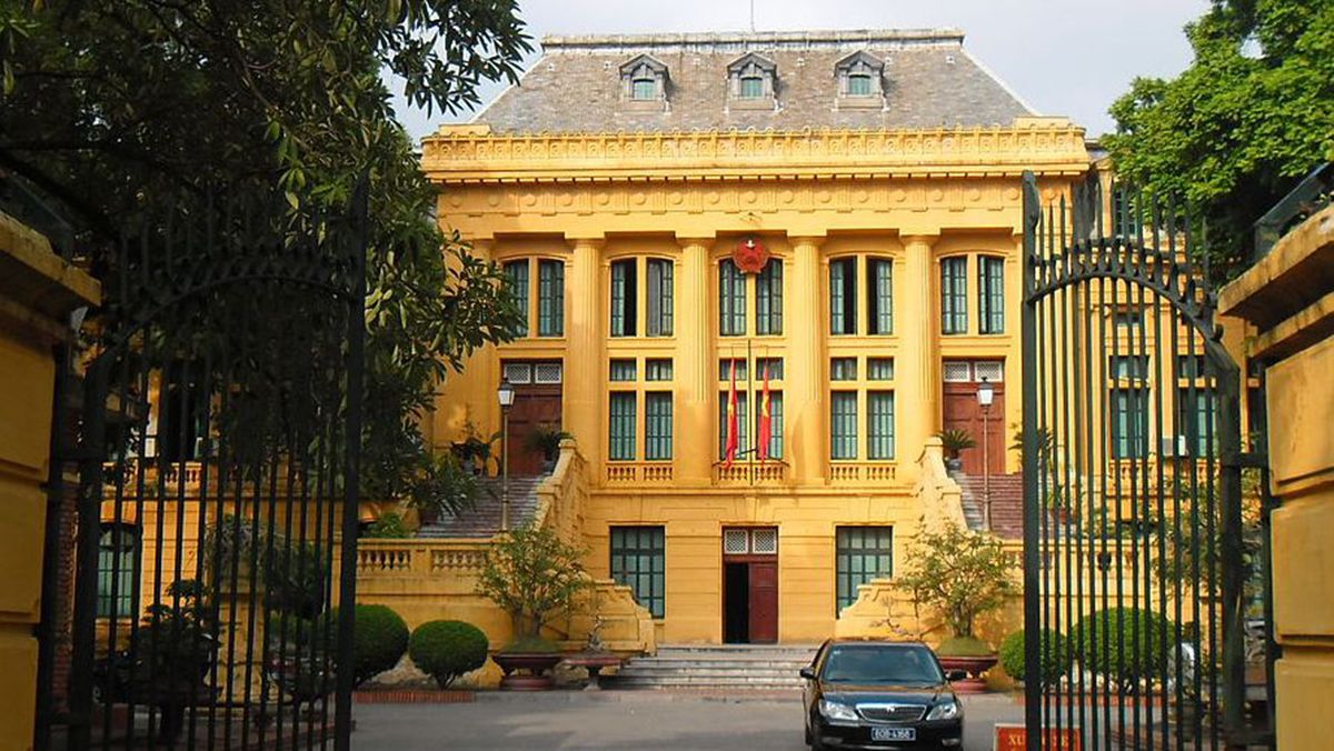 Tòa án Hà Nội với kiến trúc Đông Dương