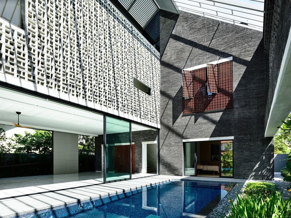 kien viet biet thu voi can phong khong mai hyla architects 11 - Biệt thự với căn phòng không mái | HYLA Architects