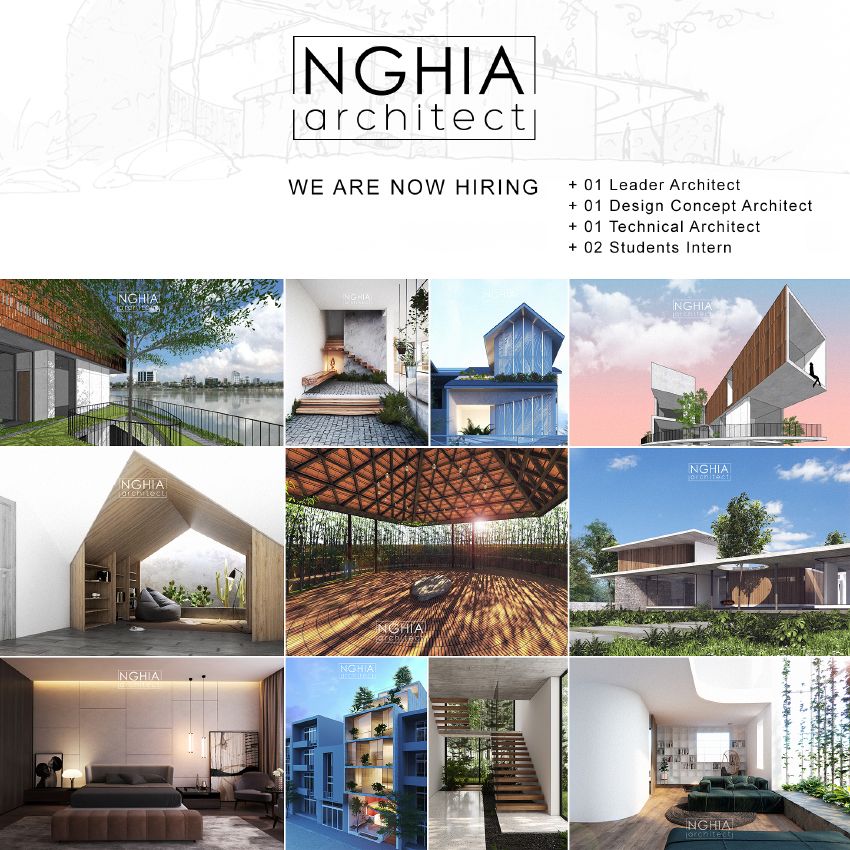 NGHIA ARCHITECT hiring 2019