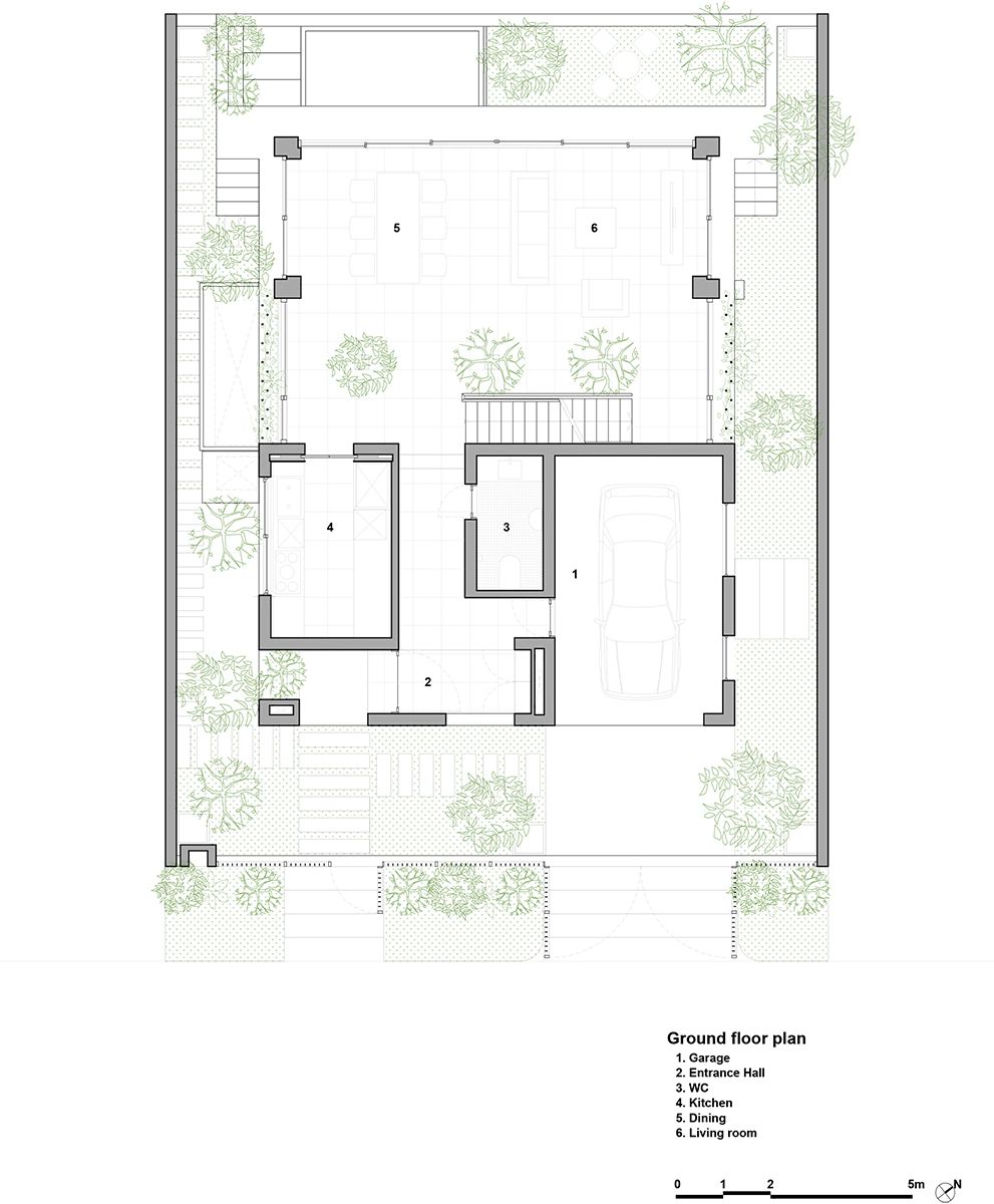 Stepping Park House drawing01 Ground floor plan