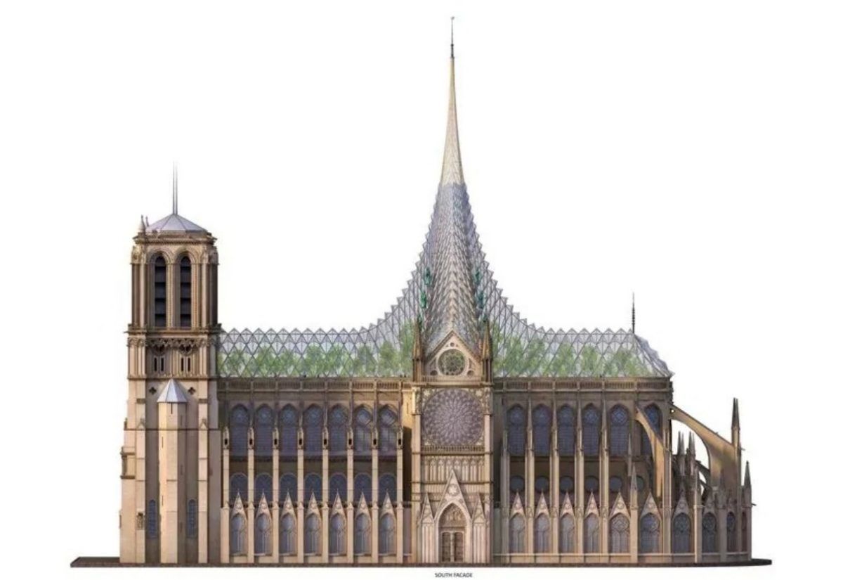 Y tuong tai sinh Nha tho duc ba Paris cua Vincent Callebaut Architectures kien viet 3 e1557326417280