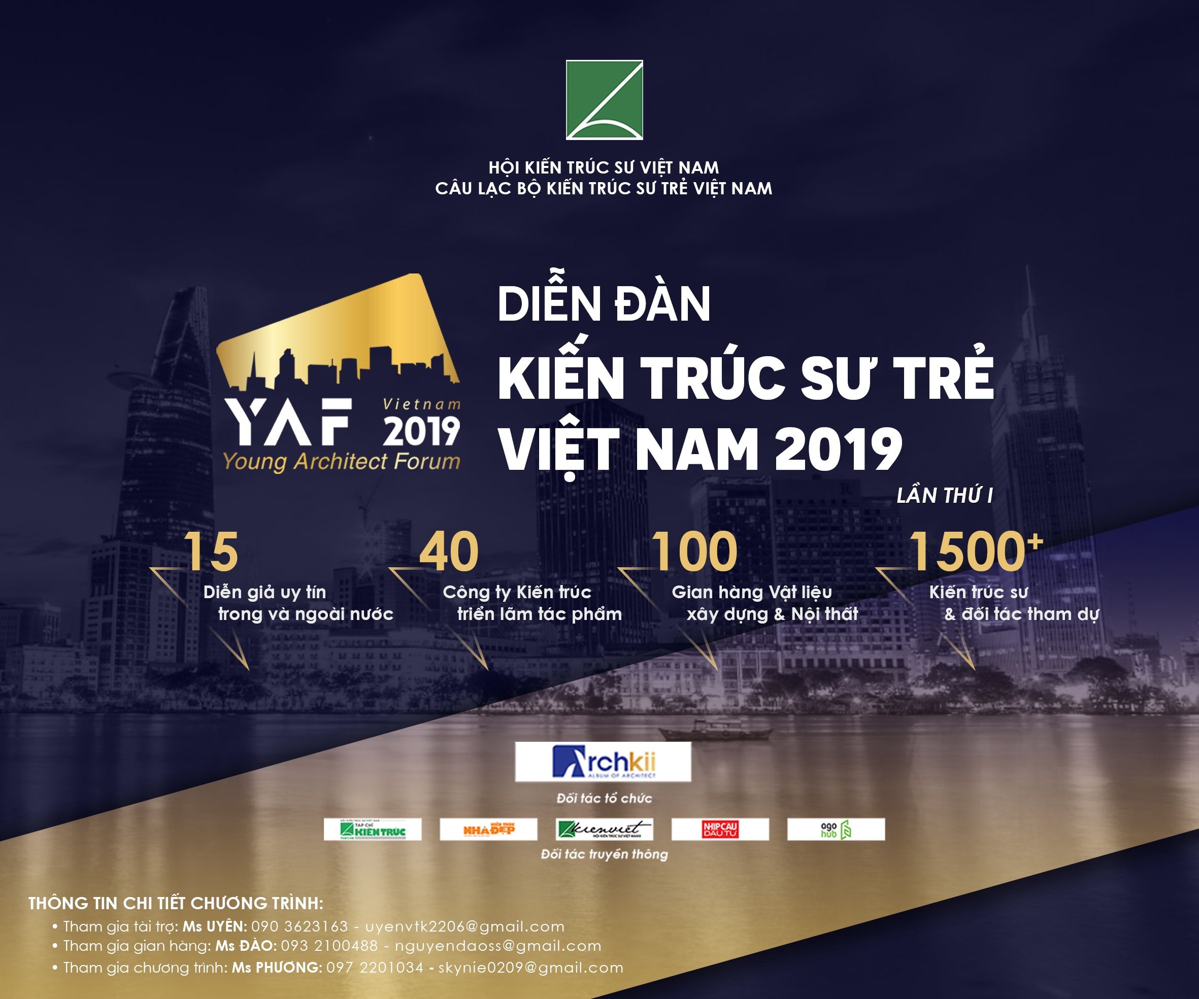 YAF 2019 , Diễn đàn Kiến trúc sư trẻ Việt Nam, "Sân chơi" của các KTS "trẻ"