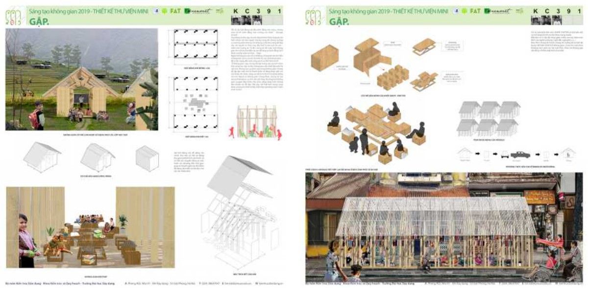 TCBC: Kết quả Cuộc thi “Thiết kế Thư viện Mini 2019: Linh hoạt - Thân thiện - Di động”