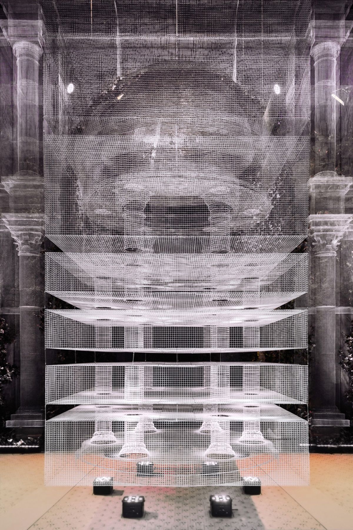 Mô hình kiến trúc tỉ lệ 11 bằng khung thép Edoardo Tresoldi
