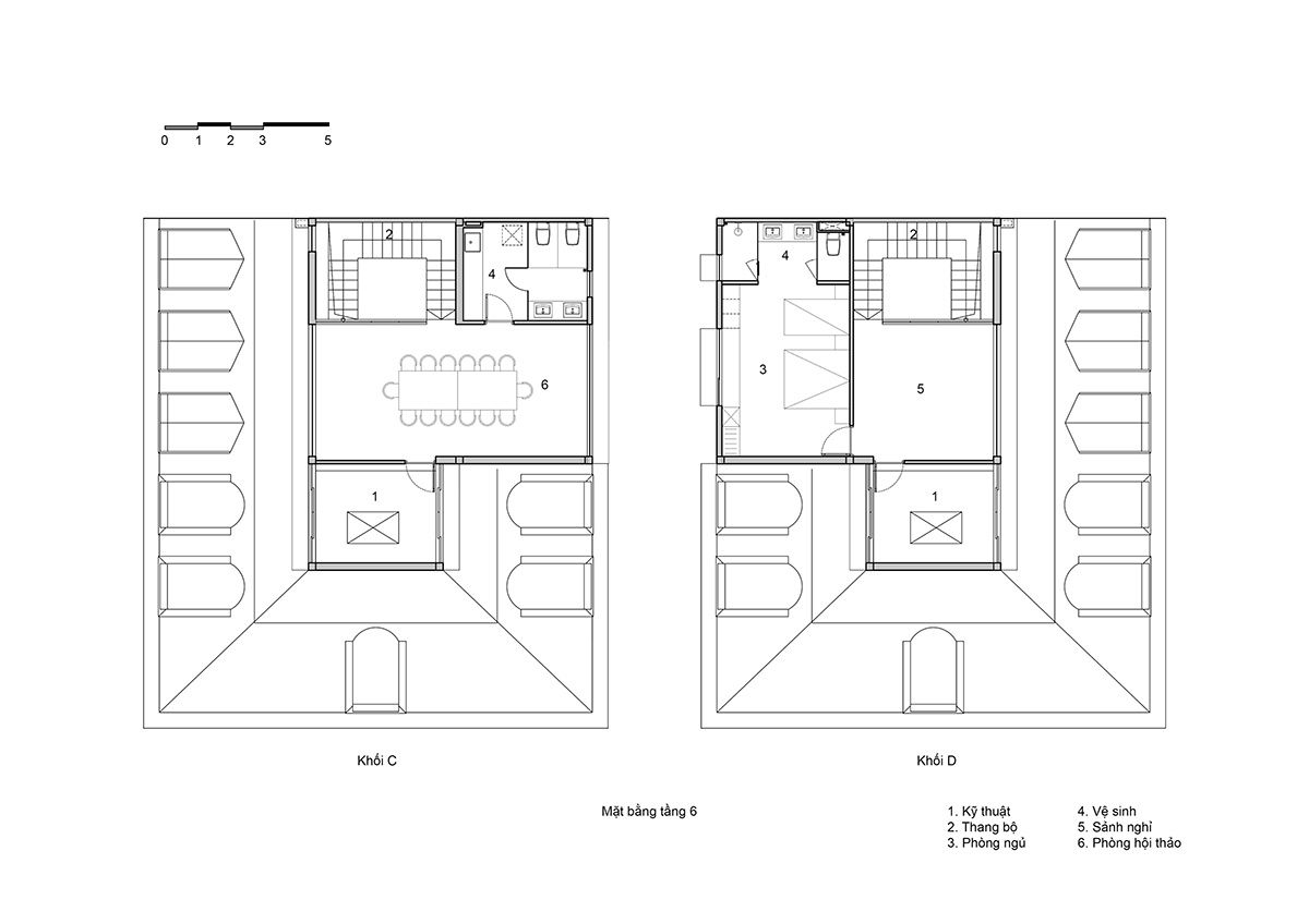 The Twin hotel – mô hình khách sạn được thiết kế từ dự án Shophouse | HGAA