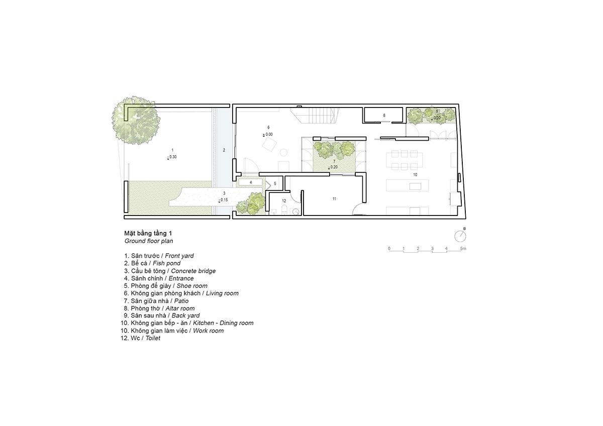 8x24 house - Nhà ở đơn lập | AHL architects