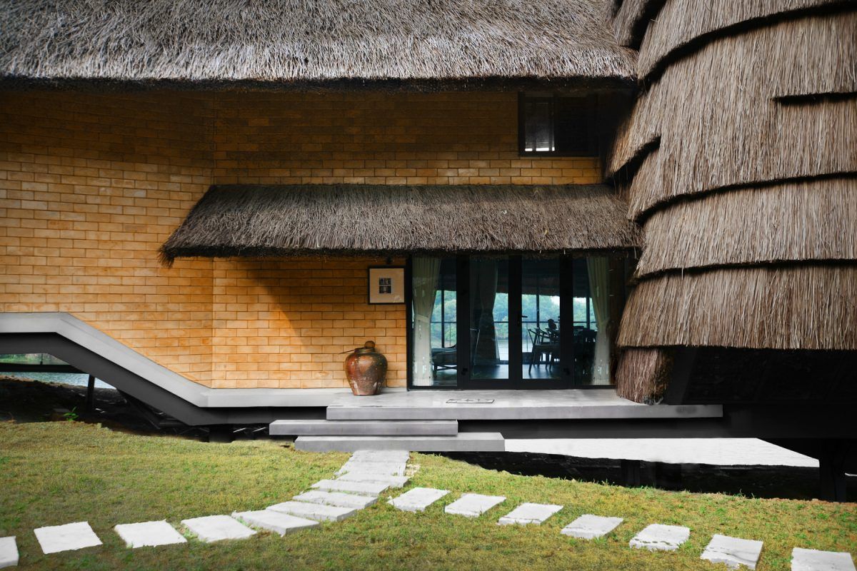 Nhà ông Hùng - Nhà ở nông thôn đương đại | 1+1>2 Architects