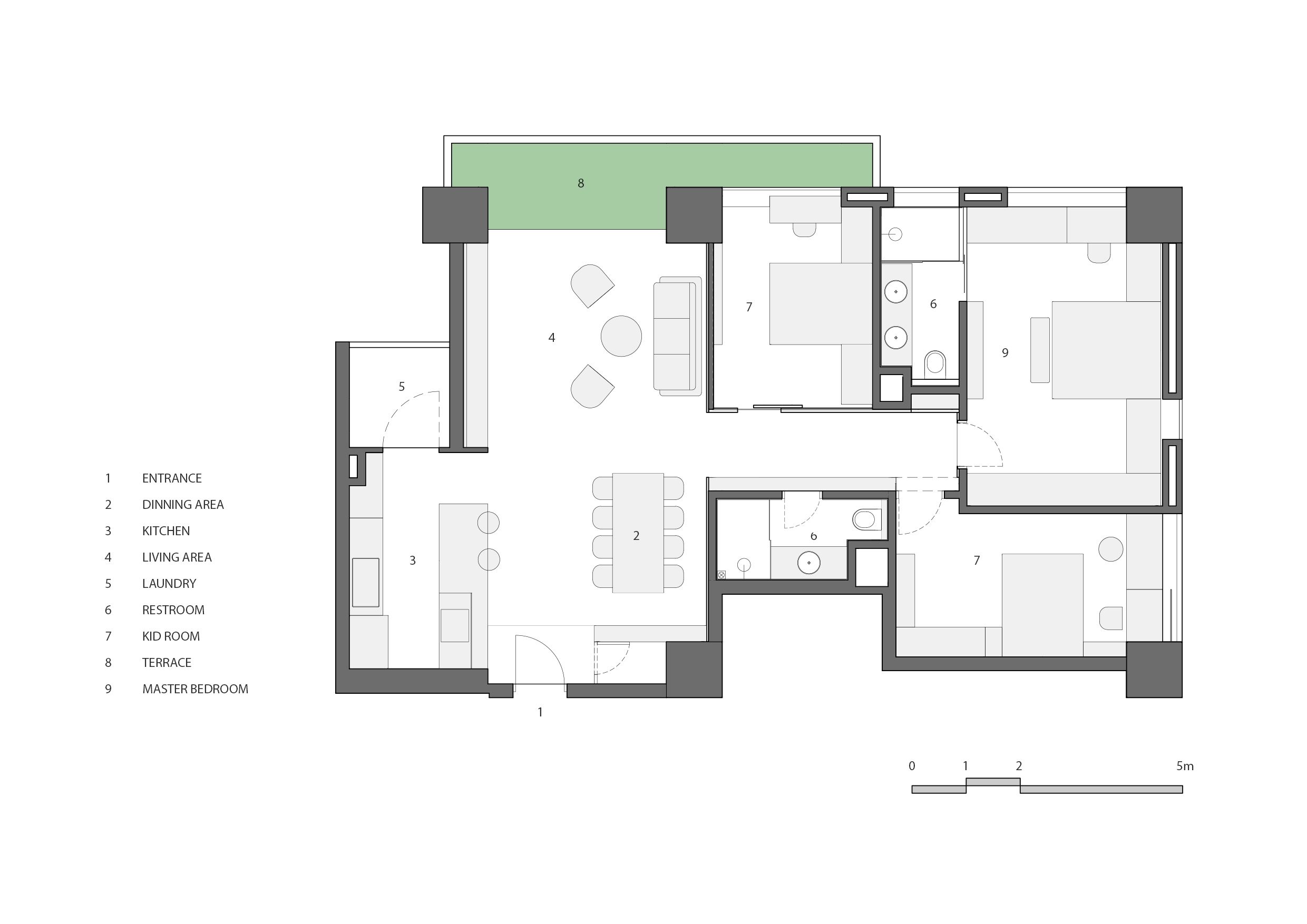 ND Apartment – Căn hộ cho người đam mê “Gỗ”  | Nghia-Architect 