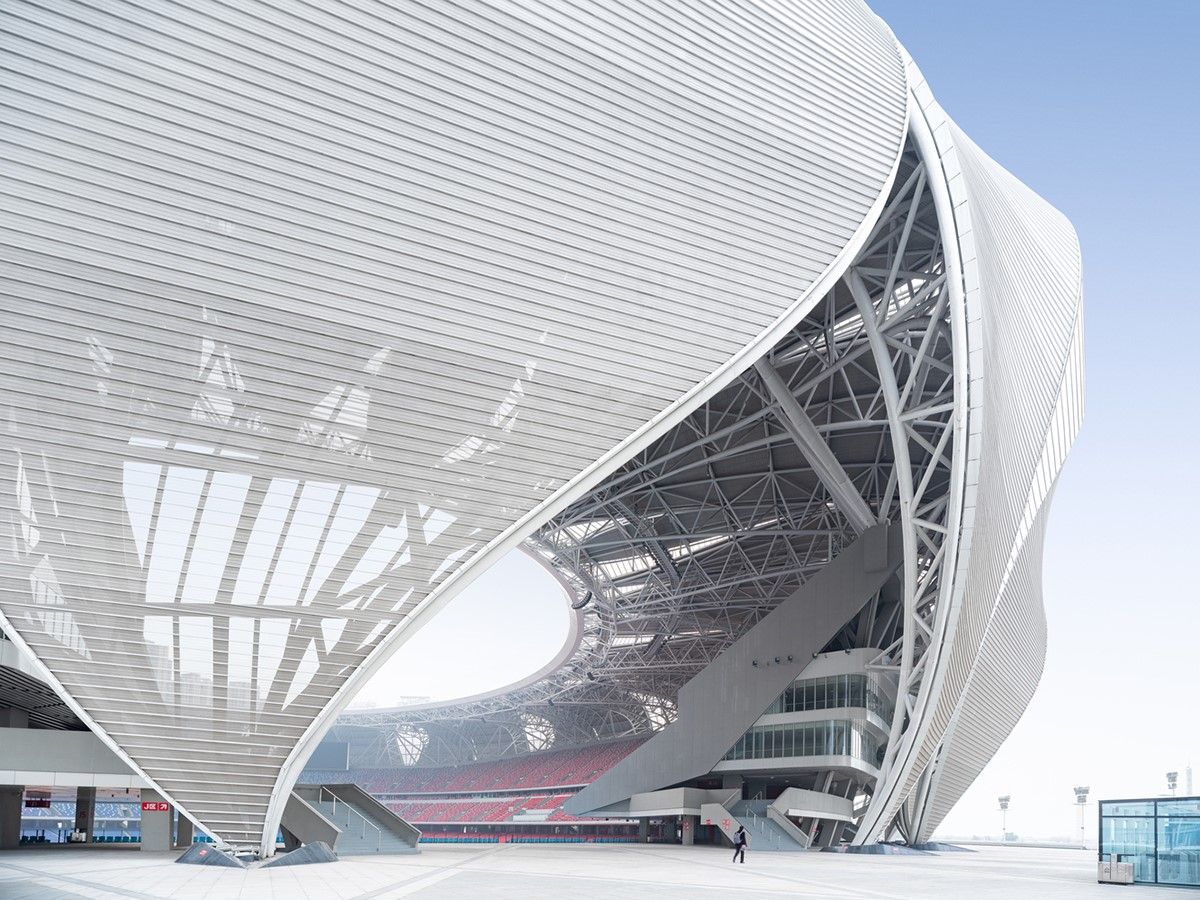 Sân vận động Olympic Hàng Châu lấy cảm hứng từ cánh sen Á Đông | NBBJ