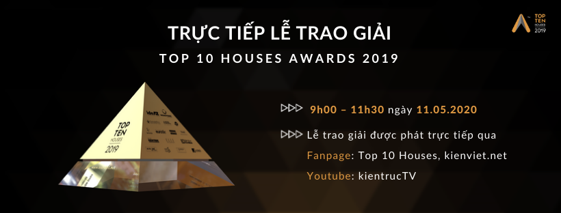 le trao giai top 10 houses awards 2019