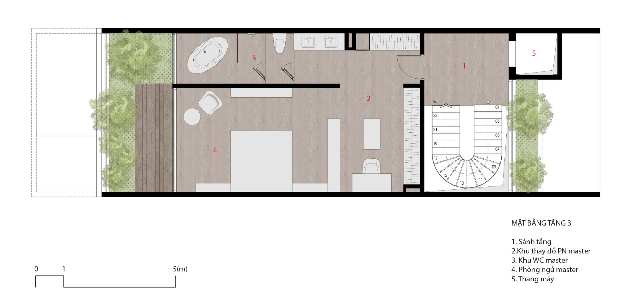 LH House - Ngôi nhà của những không gian mở rộng | APDI Architecture