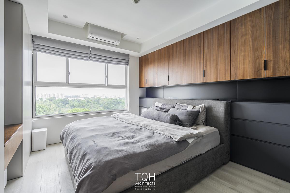Nét hài hòa và nhã nhặn trong thiết kế căn hộ của TQH Architects