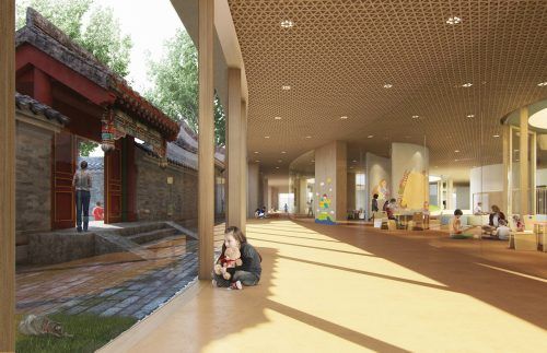 Courtyard Kindergarten - Ngôi trường giao thoa giữa truyền thống và hiện đại | MAD Architects