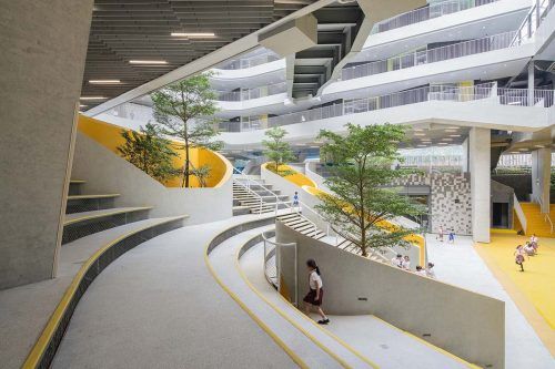 Trường Tiểu học Thực nghiệm Hồng Lĩnh - Mô hình trường học tương lai | O-office Architects