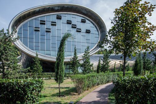 Trung tâm triển lãm và nhà hát Rhike Park - Chiếc kính viễn vọng của thành phố Tbilisi | Studio Fuksas
