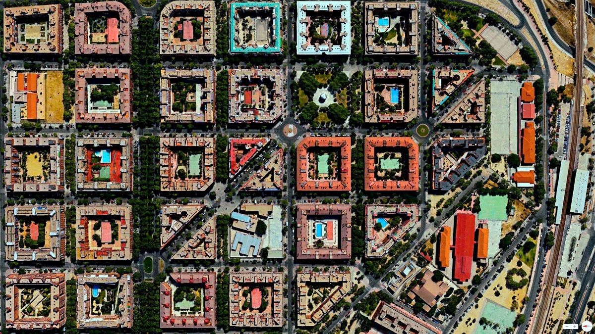 Không gian công cộng khu vực đô thị: 12 quảng trường từ trên cao nhìn xuống