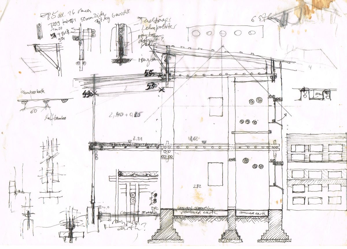 construction sketches section