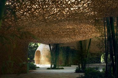 lllab bamboo canopies and pavilions china designboom 1800 2